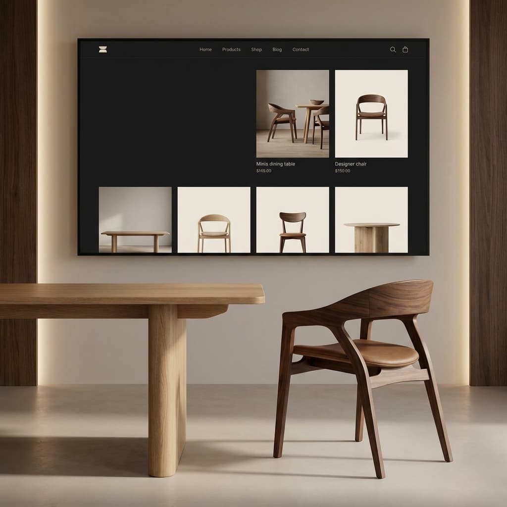 E-Commerce Möbelplattform